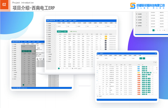 西南電工-ERP系統